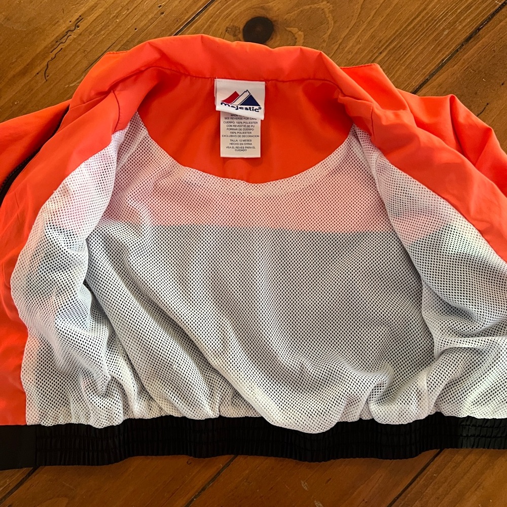 SF San Francisco Giants MLB Baseball windbreaker jacket 12mo - Picture 2 of 5